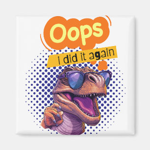 Imán cita de dinosaurios