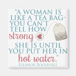 Imán Cita de Eleanor Roosevelt