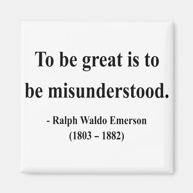 Imán Cita de Emerson 11a (Frente)