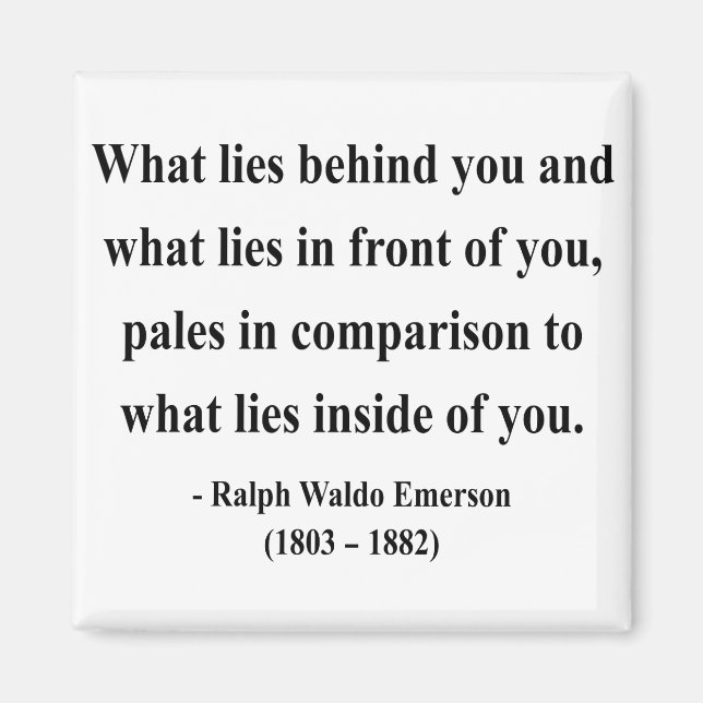 Imán Cita de Emerson 2a (Frente)