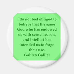 Imán Cita de Galileo