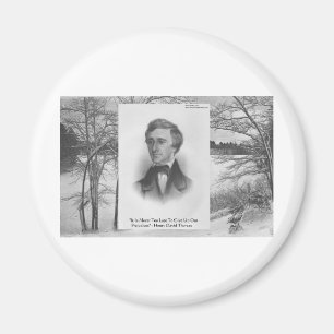 Imán Cita de Henry David Thoreau