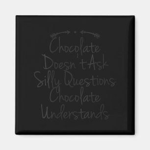 Imán Cita de humor de mujeres Papá el chocolate diverti