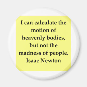 Imán cita de isaac newton