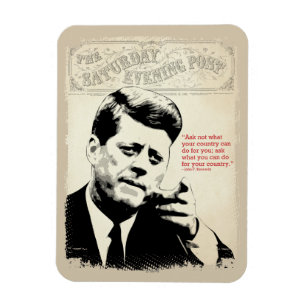 Imán Cita de John F. Kennedy