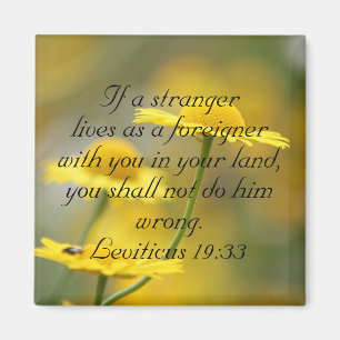 Imán Cita de la Biblia del Antiguo Testamento - Levític