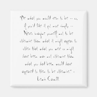 Imán Cita de Lewis Carroll