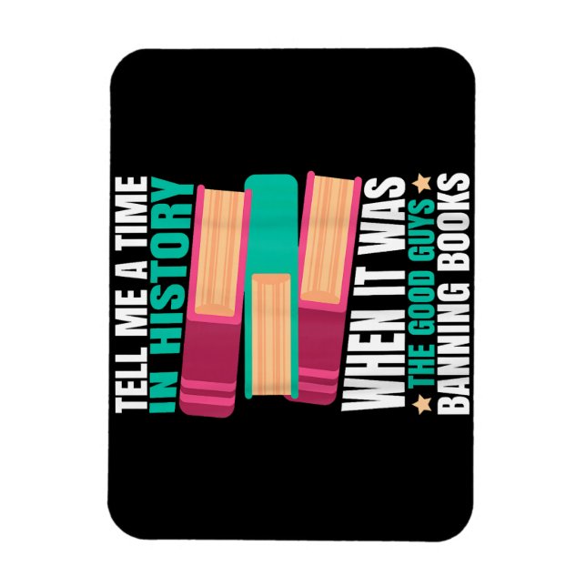 Imán Cita de Libros Prohibidos (Vertical)