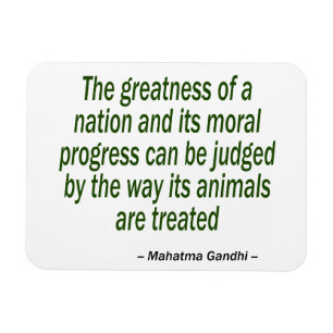 Imán Cita de Mahatma Gandhi
