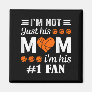 Imán Cita de mamá, hincha de baloncesto