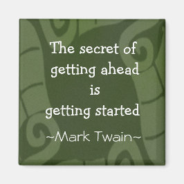 Imán Cita de Mark Twain - regalo Inspirador