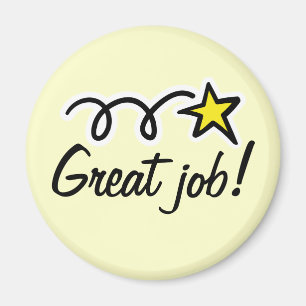 Imán Cita de motivación para agradecer a empleados