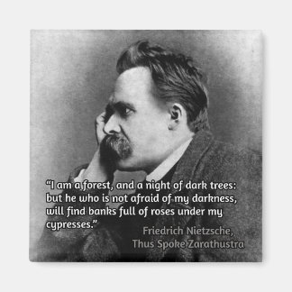 Imán Cita de Nietzsche sobre la oscuridad