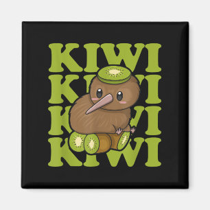 Imán Cita de Nueva Zelanda Kiwi para un amante del pája