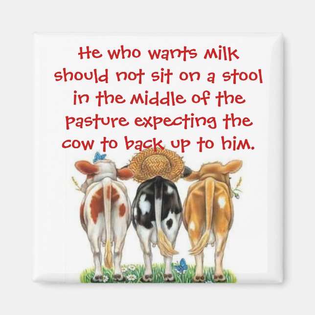 Imán Cita de pereza (Frente)