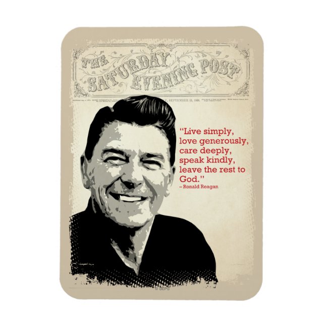 Imán Cita de Ronald Reagan (Vertical)