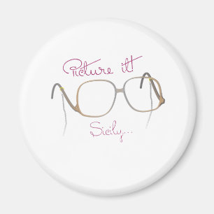 Imán Cita de Sofía - los chicas de oro - B