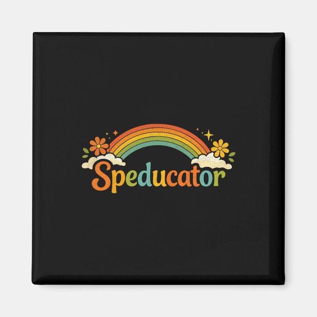 Imán Cita de Speducator Divertida Profesor de Educación (Frente)