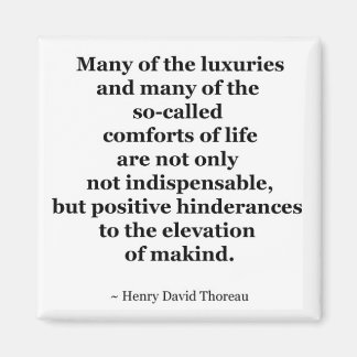 Imán Cita de Thoreau