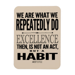 Imán Cita de tipografía motivacional   Elegir su color