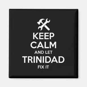 Imán Cita de Trinidad Fix divertida cumpleaños personal