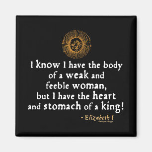 Imán Cita del tilburí de Elizabeth I