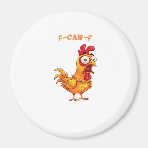 Imán Cita divertida clásica F-Caw-F