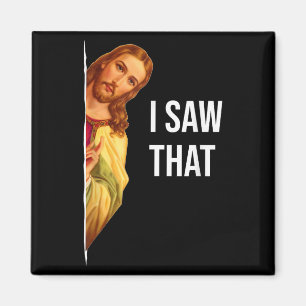 Imán Cita divertida de Jesús Meme - Hombres y mujeres C