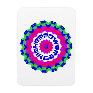 Imán Cita espiritual de mayor potencia Diseño Kaleidosc