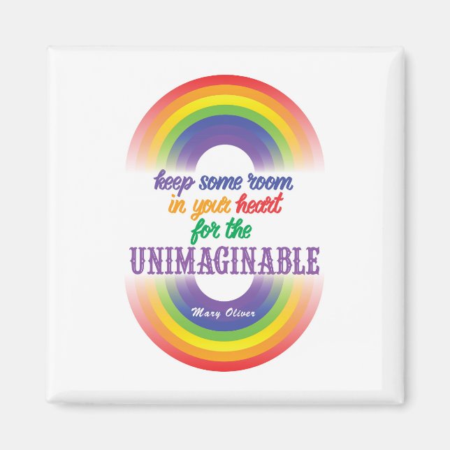 Imán Cita inspiradora (Frente)