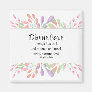 Imán Cita inspiradora de amor divino Mary Baker Eddy