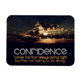 Imán Cita Inspiradora de "confianza" flexible