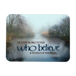 Imán Cita Inspiradora de Eleanor Roosevelt "El futuro"