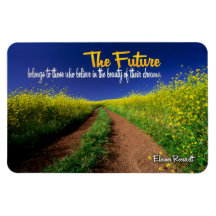 Cita Inspiradora de Eleanor Roosevelt "El futuro"