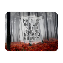 Imán Cita Inspiradora de Epictetus "Adaptarse" Flexible