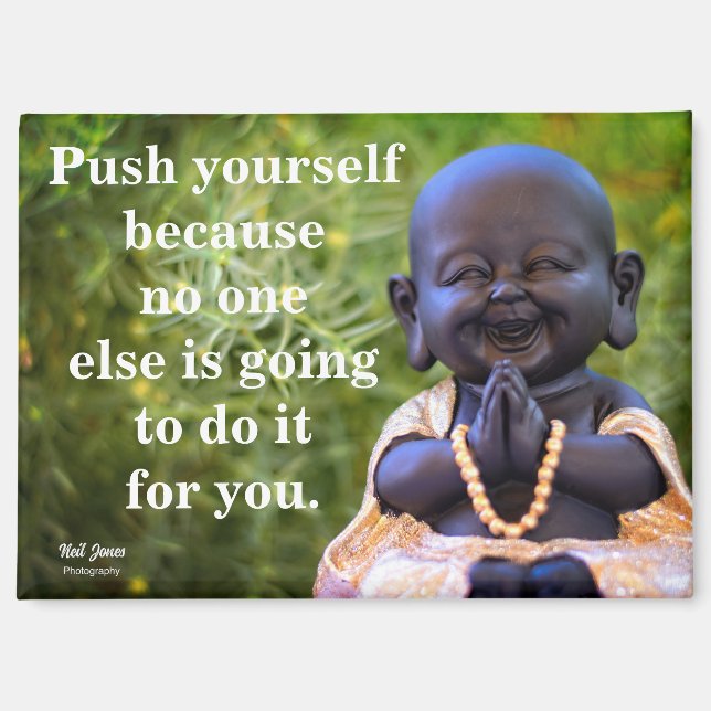 Imán Cita inspiradora de opciones (Anverso)