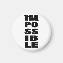 Imán Cita inspiradora de posibilidades ilimitadas