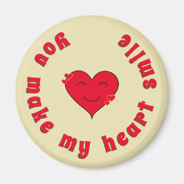 Imán cita inspiradora sonrisa