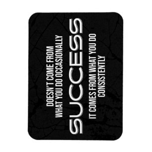 Imán Cita motivacional de éxito