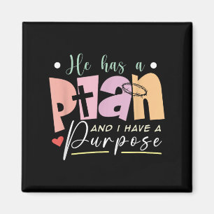Imán Cita Motivadora Cristiana Tiene Un Plan Que Tengo