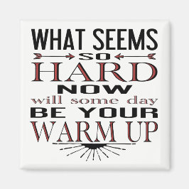 Imán Cita motivadora de baile de fitness