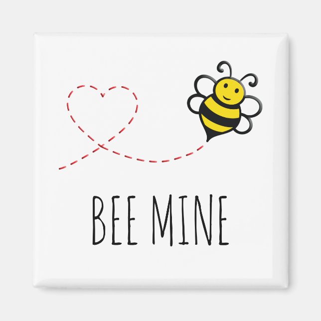 Imán Cita personalizada de San Valentín - Personalizado (Frente)
