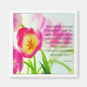 Imán Cita sobre "Cambio" de Steve Marliston