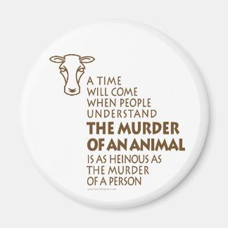 Imán Cita sobre derechos de los animales