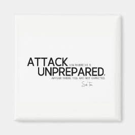 Imán CITA: Sun Tzu: Ataque sin preparación