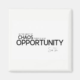 Imán CITA: Sun Tzu: En medio del caos: oportunidad