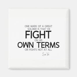 Imán CITA: Sun Tzu: Gran soldado