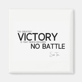 Imán CITA: Sun Tzu: Gran victoria