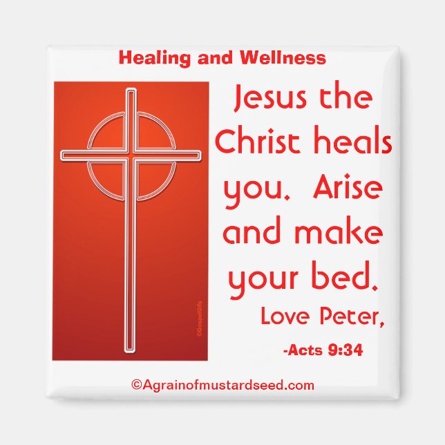 Imán Citas cristianas (Frente)