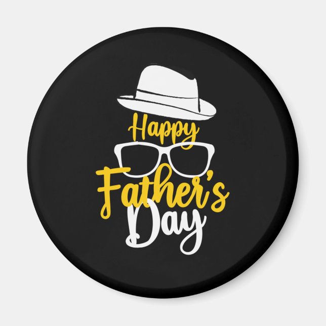 Imán Citas de abuelo | Feliz Día del Padre (Frente)